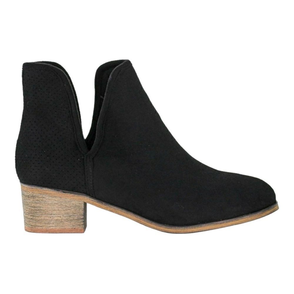 Seven7 Womens Size 7 Soho Booties, Black